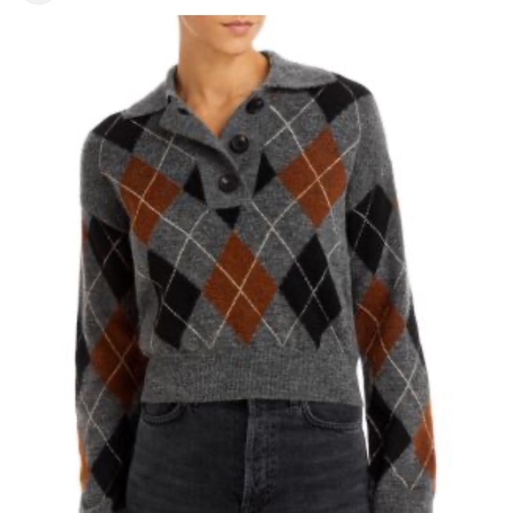 Rails Shae Sweater in Argyle - Small - Picture 2 of 6